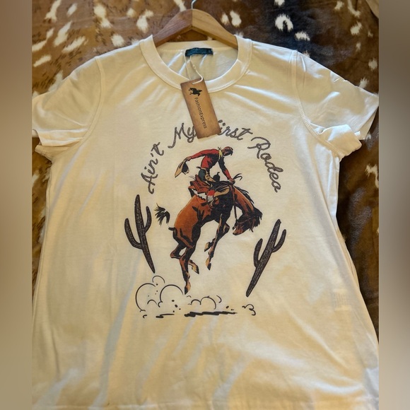 Graphic Tee with Rodeo Design - Picture 1 of 1
